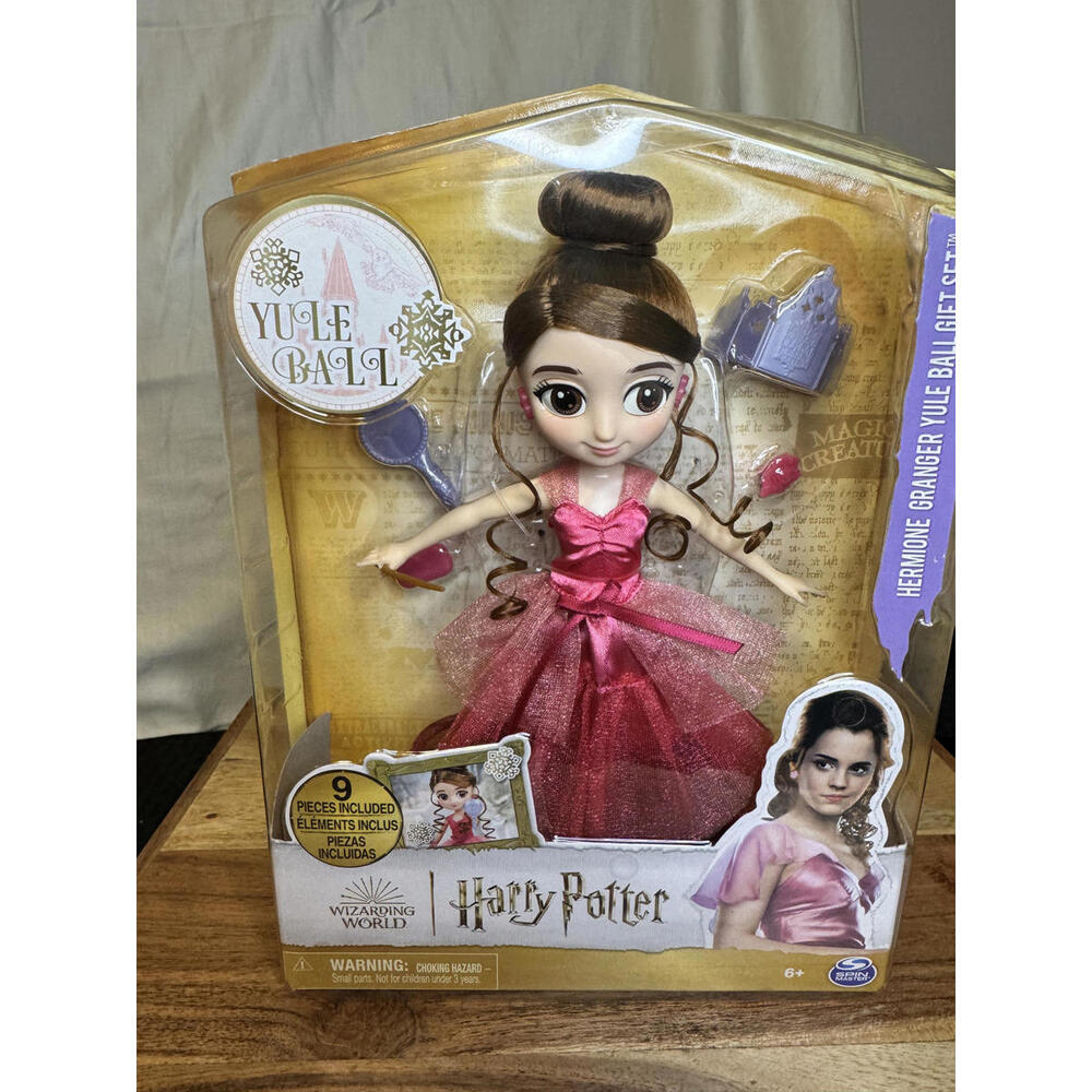 Wizarding World Harry Potter Hermione Granger Yule Ball Gift Set Doll NEW in Box